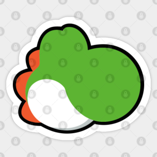 Yoshi Stock Icon - Super Smash Bros Ultimate - Sticker | TeePublic